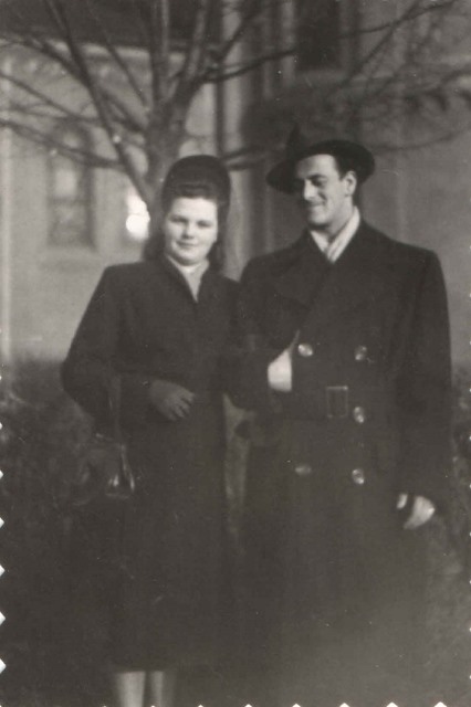 Jacob and Hilde 1946 Weiden, GE