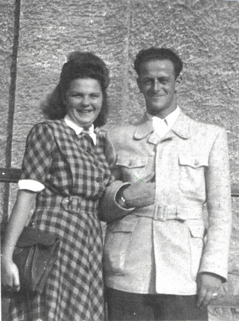 1946 Jacob and Hilde on a date