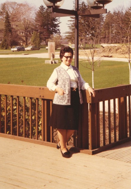 1971 Sister, Karola visits Cleveland