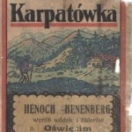Henoch Hennenberg liquor label