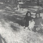 Oswiecim. Left: Sister Ita, Cousin Sabina, Cousin Rozia in front